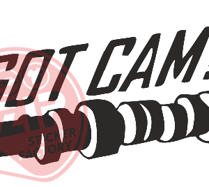 Naljepnica "got cam"