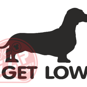 Naljepnica "get low"