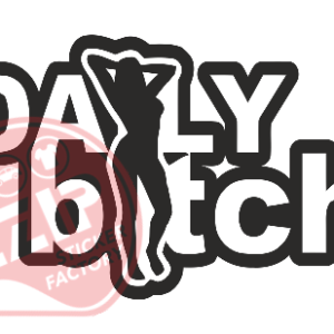 Naljepnica "daily bitch"