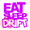 Naljepnica "eat sleep drift" - Slika 8