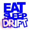 Naljepnica "eat sleep drift" - Slika 7
