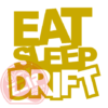 Naljepnica "eat sleep drift" - Slika 3