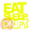Naljepnica "eat sleep drift" - Slika 2