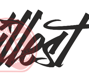 Naljepnica "illest"