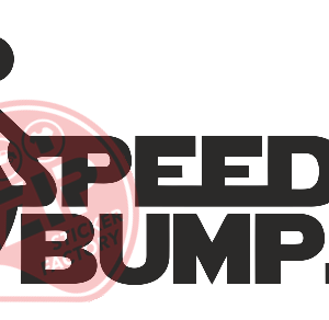 Naljepnica "f**k speedbumps"