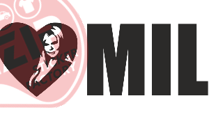 Naljepnica "love milf"