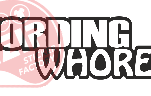 Naljepnica "hording whores"