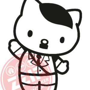 Naljepnica "nazi kitty"