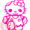 Naljepnica "zombi kitty" - Slika 6