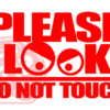 Naljepnica "look no touch" - Slika 9