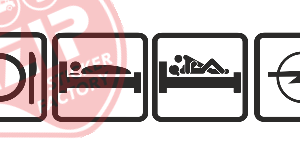 Naljepnica "eat sleep seks opel"
