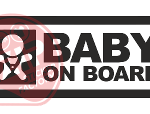 Naljepnica "baby on board"