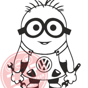 Naljepnica "minion vw"