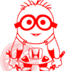 Naljepnica "minion honda" - Slika 9