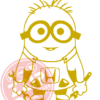 Naljepnica "minion honda" - Slika 3