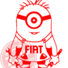 Naljepnica "jednooki minion fiat" - Slika 9