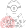 Naljepnica "jednooki minion fiat" - Slika 5
