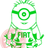 Naljepnica "jednooki minion fiat" - Slika 4