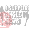Naljepnica "single moms" - Slika 5