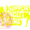 Naljepnica "single moms" - Slika 2
