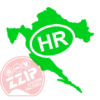 Naljepnica "hrvatska HR" - Slika 4