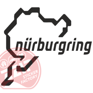 Naljepnica "nürburgring"