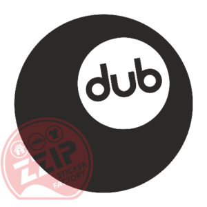 Naljepnica "8 ball dub"