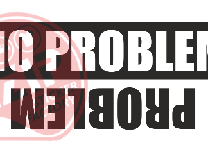 Naljepnica "problem"