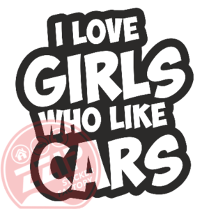 Naljepnica "love girls"