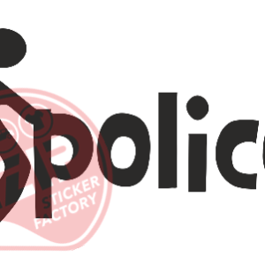Naljepnica "f**k police"