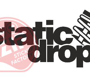 Naljepnica "static drop"