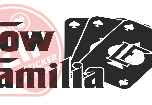 Naljepnica "low famiglia"