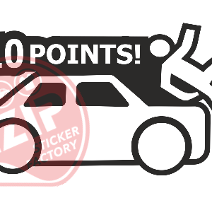 Naljepnica "10 points 2"