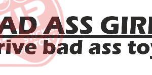 Naljepnica "bad ass girls"