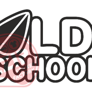 Naljepnica "old school 2"