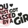 Naljepnica "passed-girl"