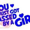 Naljepnica "passed-girl" - Slika 7