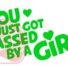 Naljepnica "passed-girl" - Slika 4