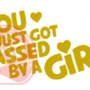 Naljepnica "passed-girl" - Slika 3