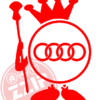 Naljepnica "kruna audi" - Slika 9