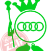 Naljepnica "kruna audi" - Slika 4
