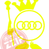 Naljepnica "kruna audi" - Slika 2