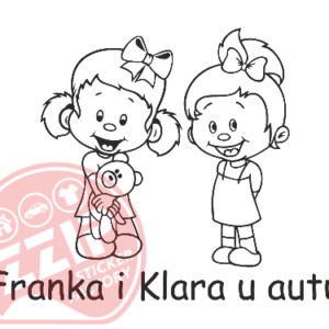 Naljepnica "blizanci - 6"