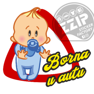 Print naljepnica "dečko 2"