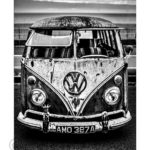 vintage metalna ploča volkswagen
